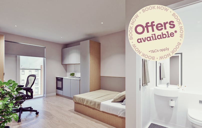 Deluxe Studio, Beckton House, Station Road, Beeston, Nottingham - Image 1